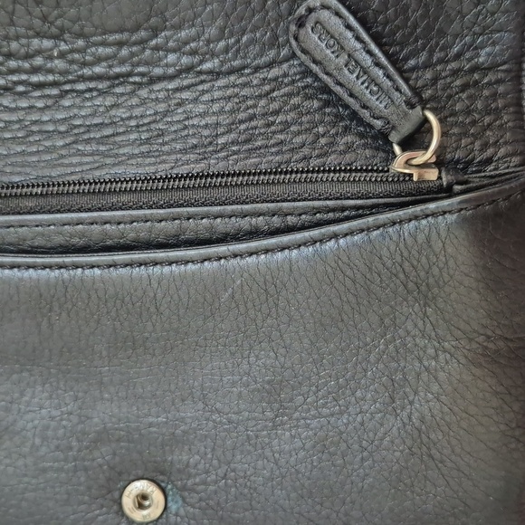 Michael Kors Black Leather Wallet Clutch - Picture 7 of 9
